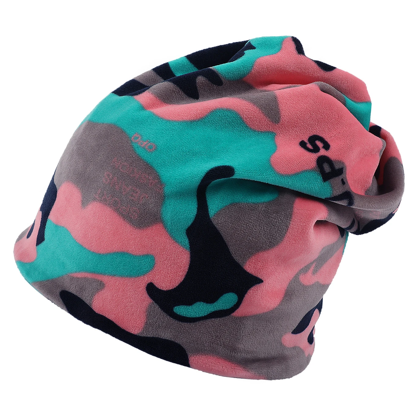 Brand Hats For Women Plaid Camouflage Leopard Print Ladies Hat Skullies Beanies Men Hat Unisex Winter Keep Warm Velvet Cap