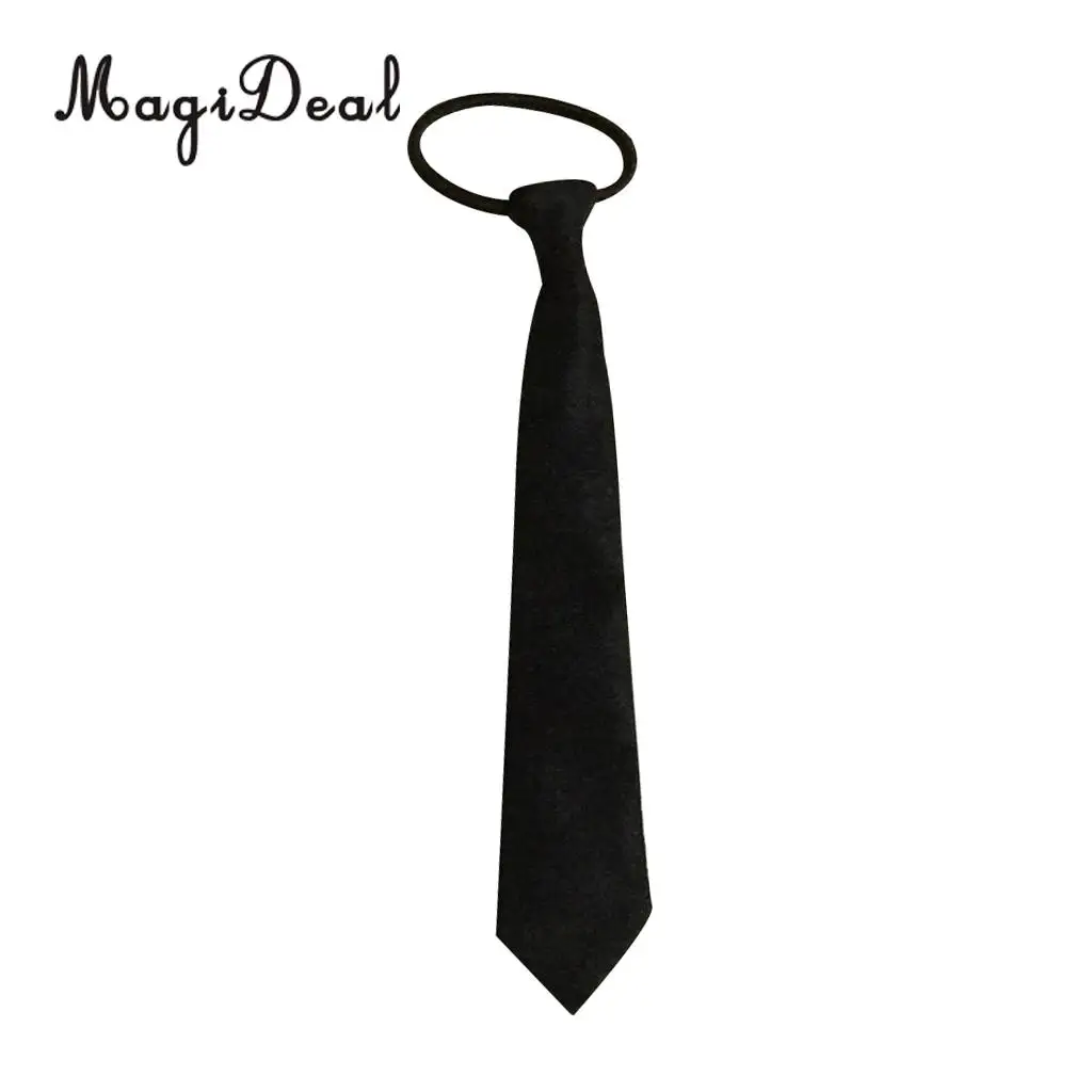 New Arrival 1/6 Scale Black Tie Student Girls Uniform Necktie for 12 Inch Action Figures Doll   Daily Wear Acc Kids Toy