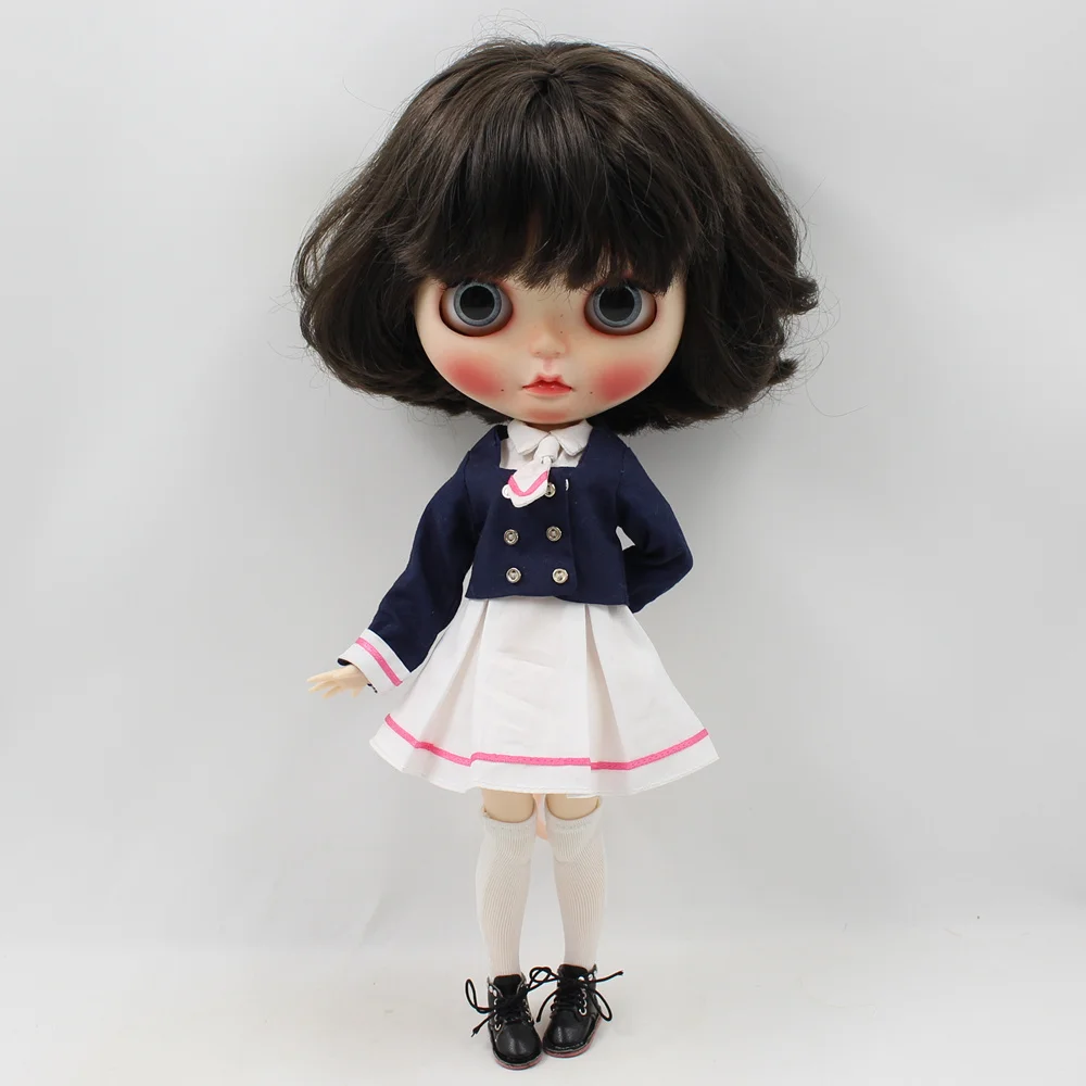 Одежда для кукол Blyth 1/6 кардкаптор школьная форма Сакура платье шарнирное тело
