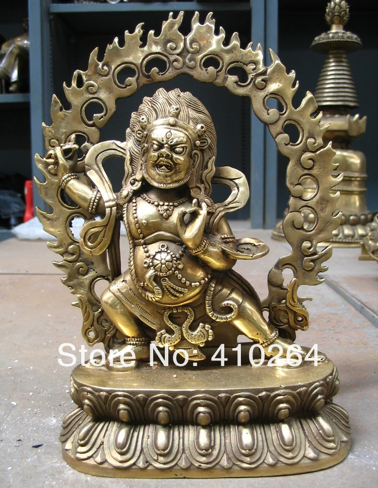 [Nice Discount ] Mighty Tibet Buddha Bronze Statue | Дом и сад