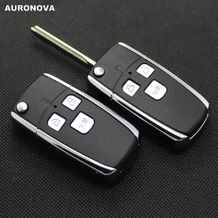 AURONOVA новый обновленный откидной Складной Корпус ключа для BYD F3 F3R сменный 3
