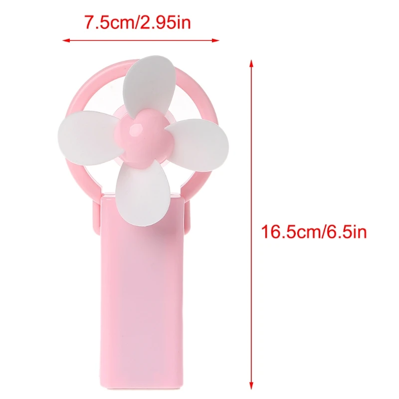 MEXI Перезаряжаемые мини вентилятор воздушный охладитель Ручной USB Desktop Портативный Открытый путешествия Вентилятор разные цвета