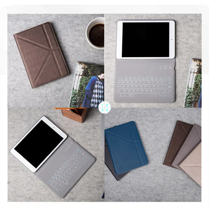 Новый Умный Ультратонкий чехол с Bluetooth клавиатурой для планшета Xiaomi Pad 4 plus 10 1