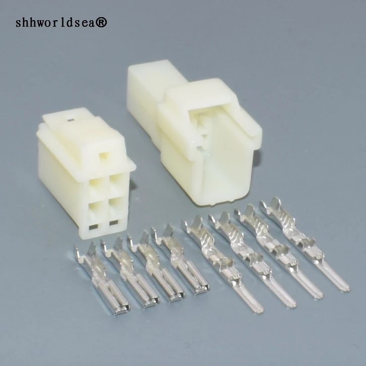 Shhworldsea 2 3 мм 6090-1011 6090-1041 PA66 4-контактный разъем мама Sumitomo автомобильный