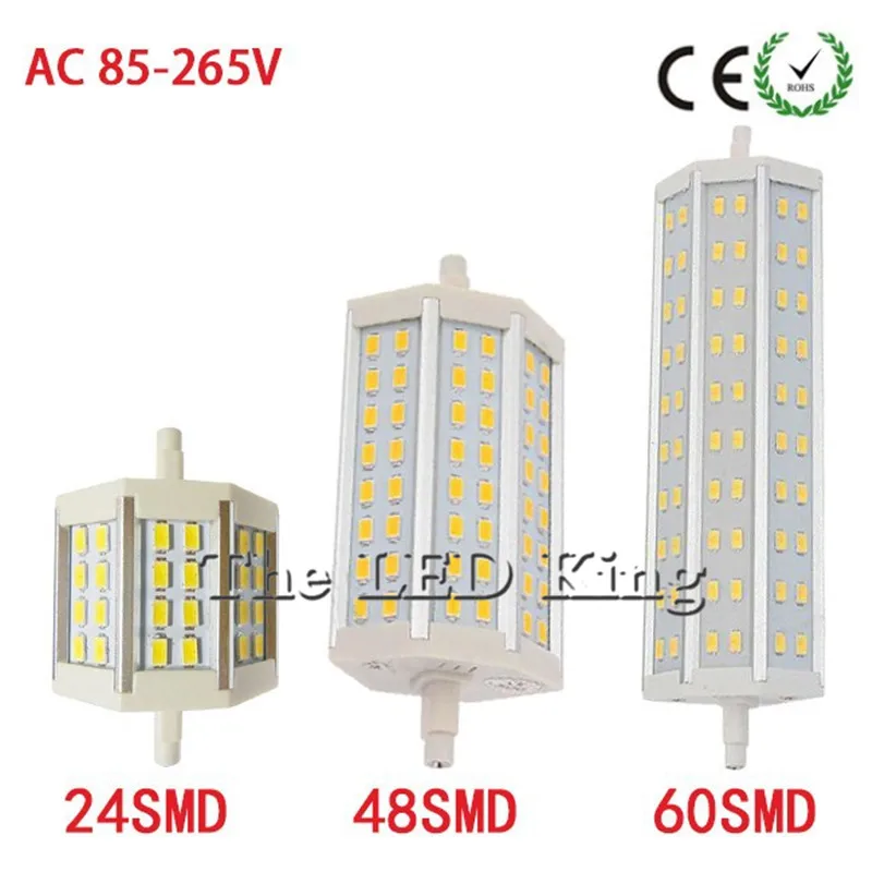 Бесплатная доставка Dimmable R7S LED 15 Вт 30 40 cree SMD5730 led r7s 78 мм J78 118 J118 189 J189 Лампочки