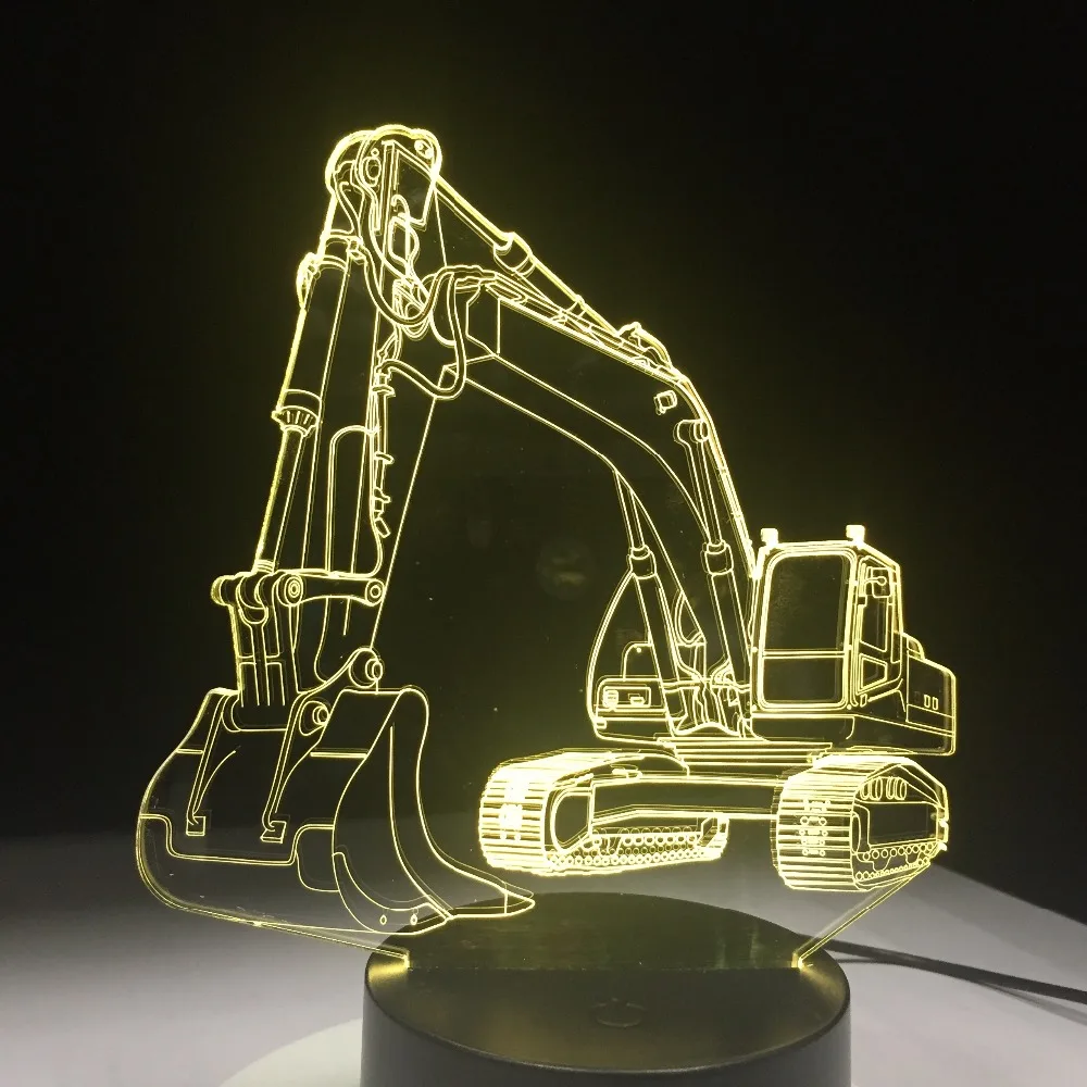 Ночник светодиодный для детей 7 цветов|led night light|night light3d led light |