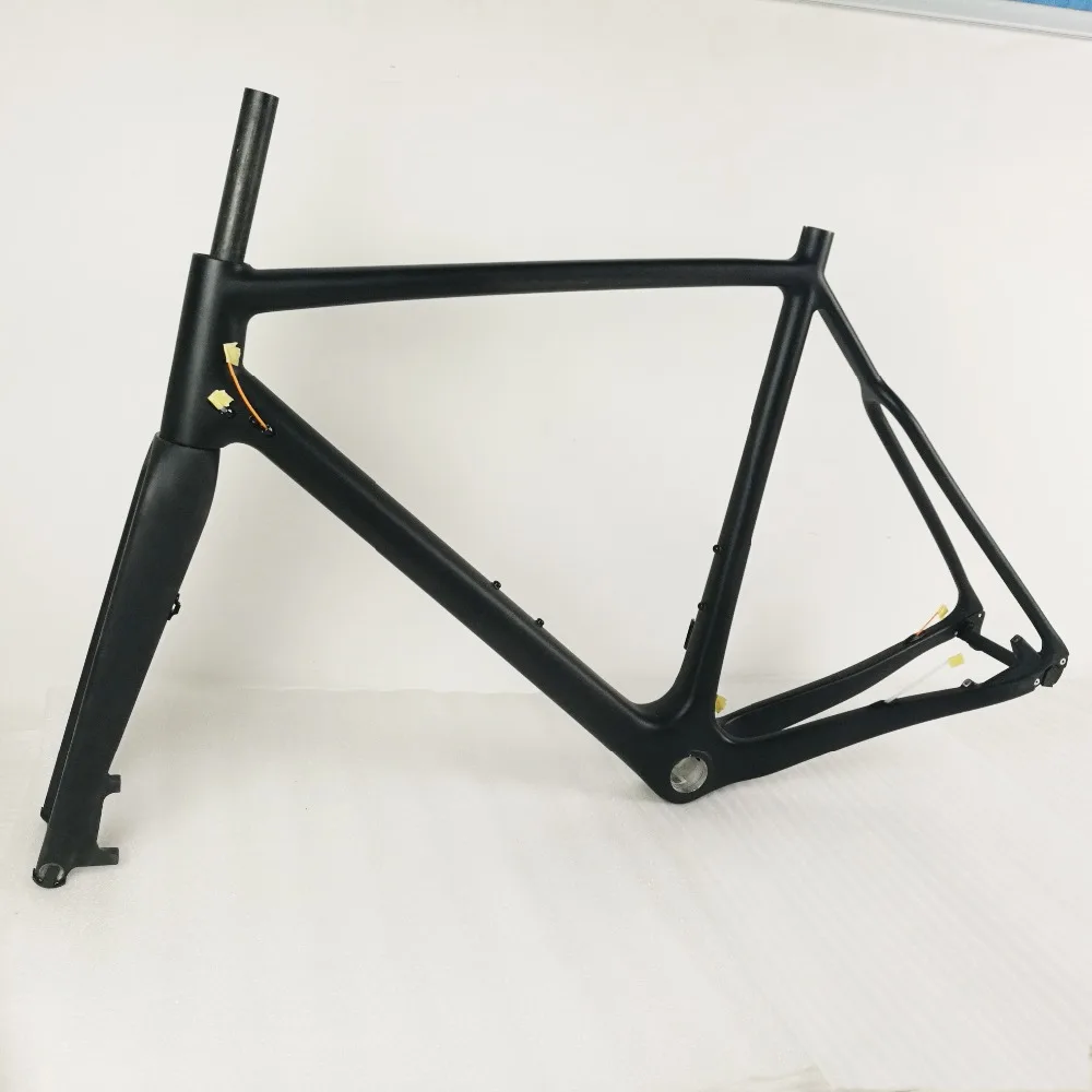 Полностью углеродистая рама Cyclocross для дорожного велосипеда FM286 с дисковым