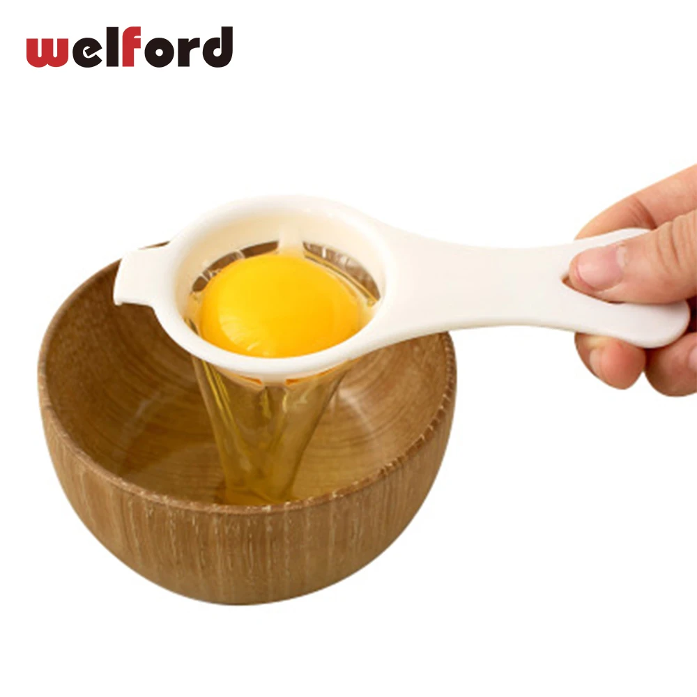 

Egg Yolk White Separator Silicone Holder Eco-friendly Cooking Tool Egg Divider Egg Separator Sifting Gadget Filter Sieve Divider