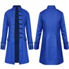 Men Victoria Edwardian Steampunk Trench Coat Frock Outwear Vintage Prince Overcoat Medieval Renaissance Jacket Cosplay Costume ► Photo 2/4