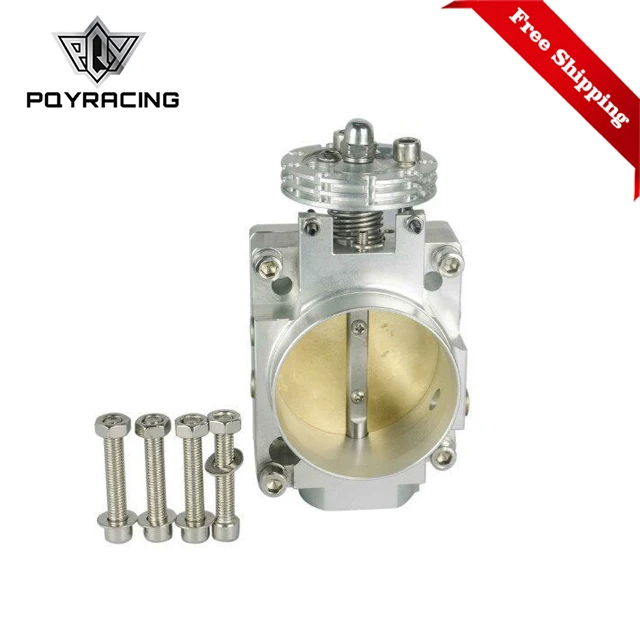 

Free Shipping NEW THROTTLE BODY FOR NEW NISSAN SR20 S13 S14 S15 SR20DET 240SX THROTTLE BODY 70MM BOLT ON CNC SILVIA PQY6936