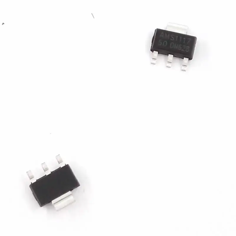 MCIGICM 100 шт. линейный регулятор LM1117 5 В с разъемом SOT 223 на В|5v regulator|regulator 5v10 pcs |