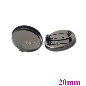 20mm Gunmetal Black Plated Brass Blank Round Deep Wall Bezel Tray Brooch Bases Back Pins Settings Cabochon Brooches Findings 20mm Gunmetal Black Plated Brass Blank Round Deep Wall Bezel Tray Brooch Bases Back Pins Settings Cabochon Brooches Findings