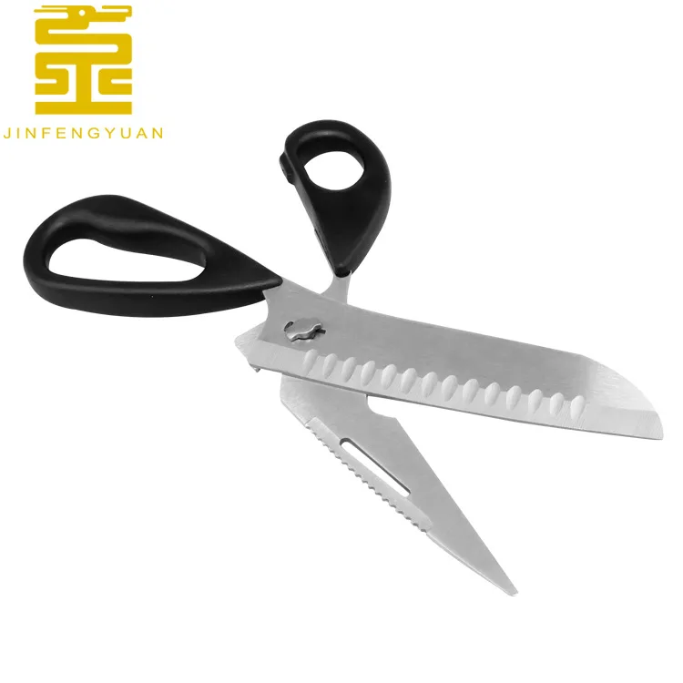 stainless steel kitchen shear multi function kitchen knife detachable