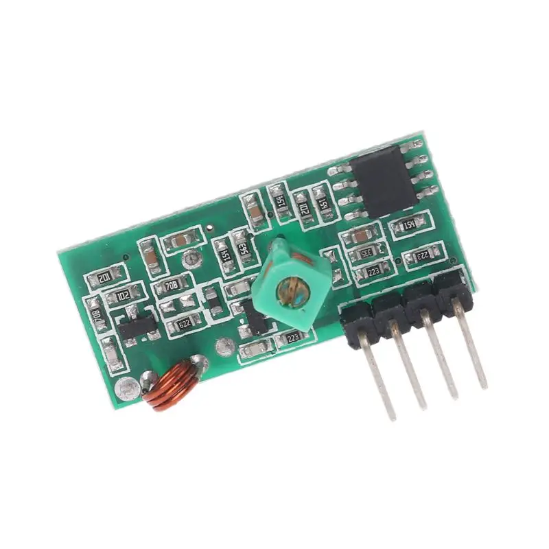 

Transmitter Module And Receiver Link Kit For Arduino/ARM/MCU WL433Mhz RF New