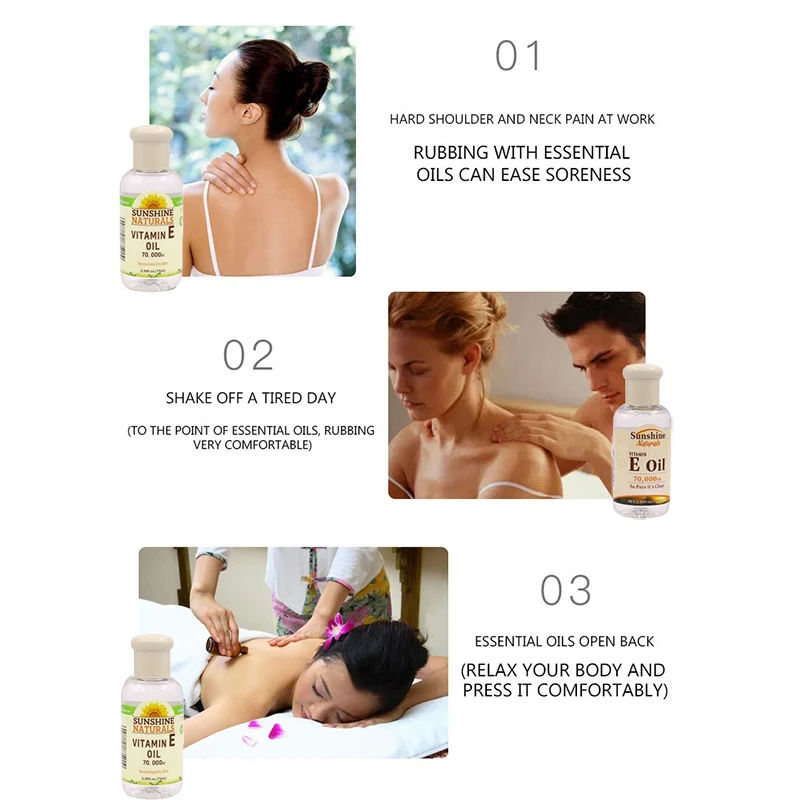 Online Alam Ringan Minyak Vitamin E Wajah Perawatan Kulit Tubuh Whitening Anti Retak Anti Wrinkle Essence Mudah Menyerap wajah Kulit Perawatan