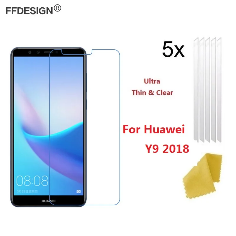 5x ЖК-дисплей Экран протектор для huawei Y9 2018 защитная пленка Фольга Защитная |