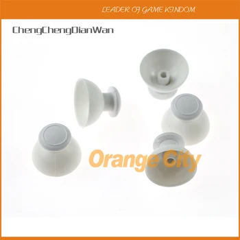 

ChengChengDianWan White 3D Analog Mushroom Cap Thumbstick Joystick Caps Shell Cover for Wii Controller 6pcs/lot