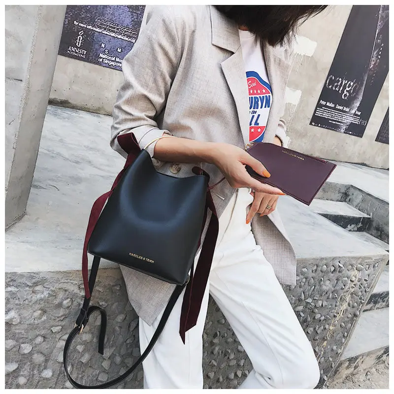 YASICAIDI Women Handbag Fashion Women Bucket Crossbody Female Bags Chain Mental Handle Ladies bag Casual Tote Bag For Women 2018