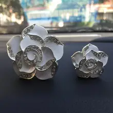 Автомобильный Стайлинг Авто 2 шт Автомобильный мультифлора цветок воздушный выход ароматный парфюм клип освежитель воздуха диффузор Горячий