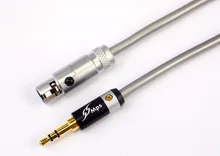 HiFi MPS X-7Swan HiFi 99.9997% OCC+24K Gold Plated Plug 3.5mm-xlr K702 K271s K240s K712 Q701 Audio cable Headphone Speaker cable
