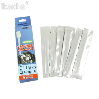 

6pcs Sensor Cleaning Kit CMOS CCD Cleaner SWAB For Nikon Canon Camera DSLR Lens Sensor