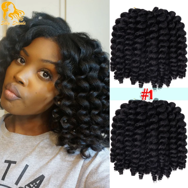 22roots Bulk Bounce Jamaican Twist Afro Fluffy Wand Curls 