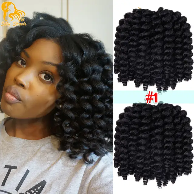 22roots Bulk Bounce Jamaican Twist Afro Fluffy Wand Curls Twist