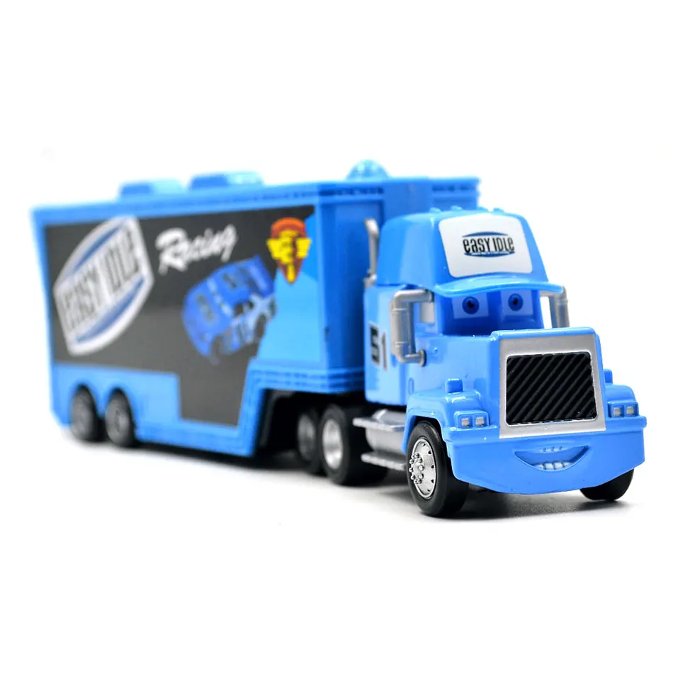 Disney Pixar Cars 3 9 видов стилей Mack Truck McQueen дядюшка 1:55 литье под давлением из металлического сплава и пластика модель игрушки автомобиль Подарки для детей - Цвет: 6