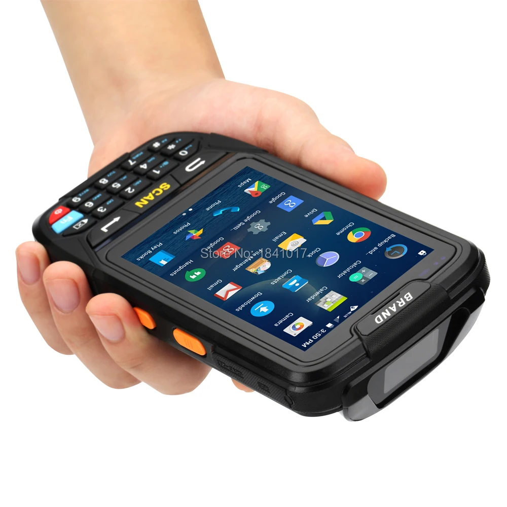 Android карманные GPRS 125 кГц RFID считыватель Мобильный Промышленный парковочный