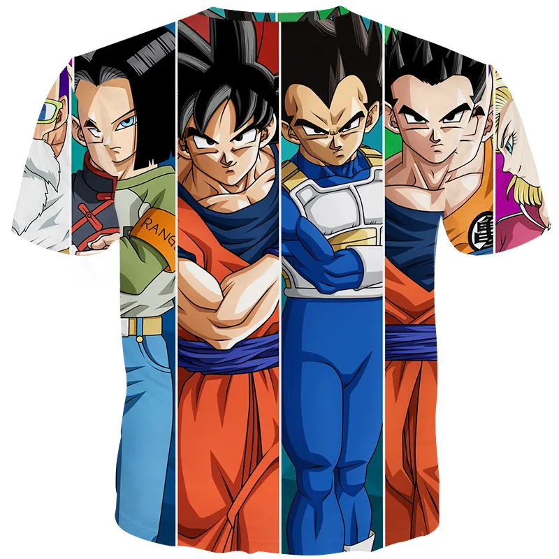 YOUTHUP Летние футболки мужские с принтом аниме Dragon Ball 3D футболка Oogway Tees Master Roshi Мужская футболка уличная одежда размера плюс