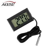 ЖК-цифровой термометр, автомобильный термометр, открытый для дома, офиса, холодильника, аквариума, температуры воды