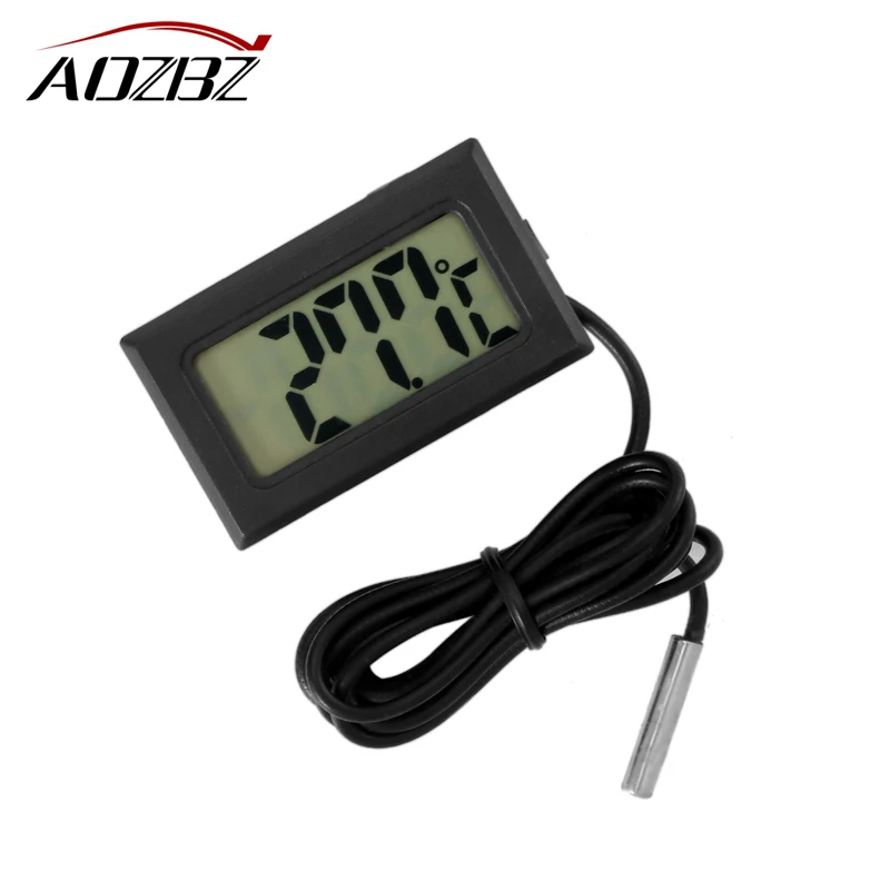 

LCD Digital Thermometer Car Thermometer Outdoor Indoor for Home office Refrigerator Fish Tank Water Temperature