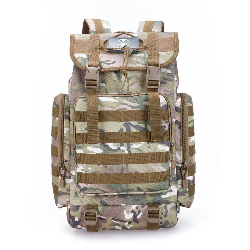 40L мужской женский тактический военный рюкзак походный рюкзак Molle сумка для путешествий на открытом воздухе спортивные рюкзаки школьный водонепроницаемый XA375WA - Цвет: CP camo