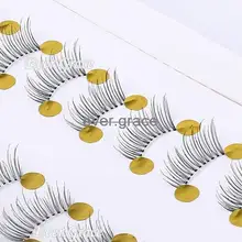 ICYCHEER 10 пар Макияж половина ресниц пышные накладные ресницы мини ресницы Угловые Накладные ресницы ручной работы