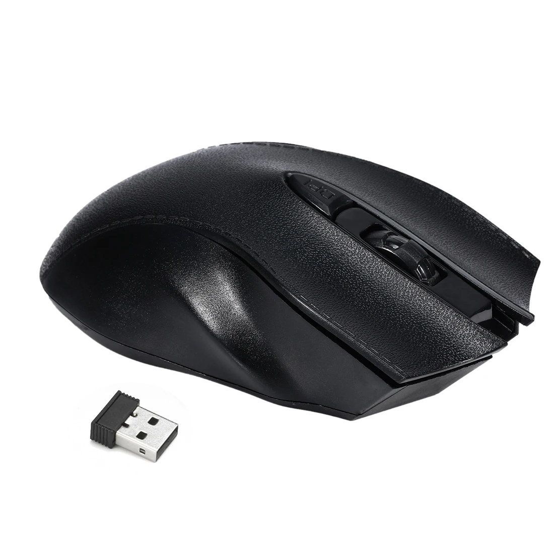 2,4 ГГц Беспроводной игровой Мышь кожаный мышей USB приемник для компьютера PC ноутбук