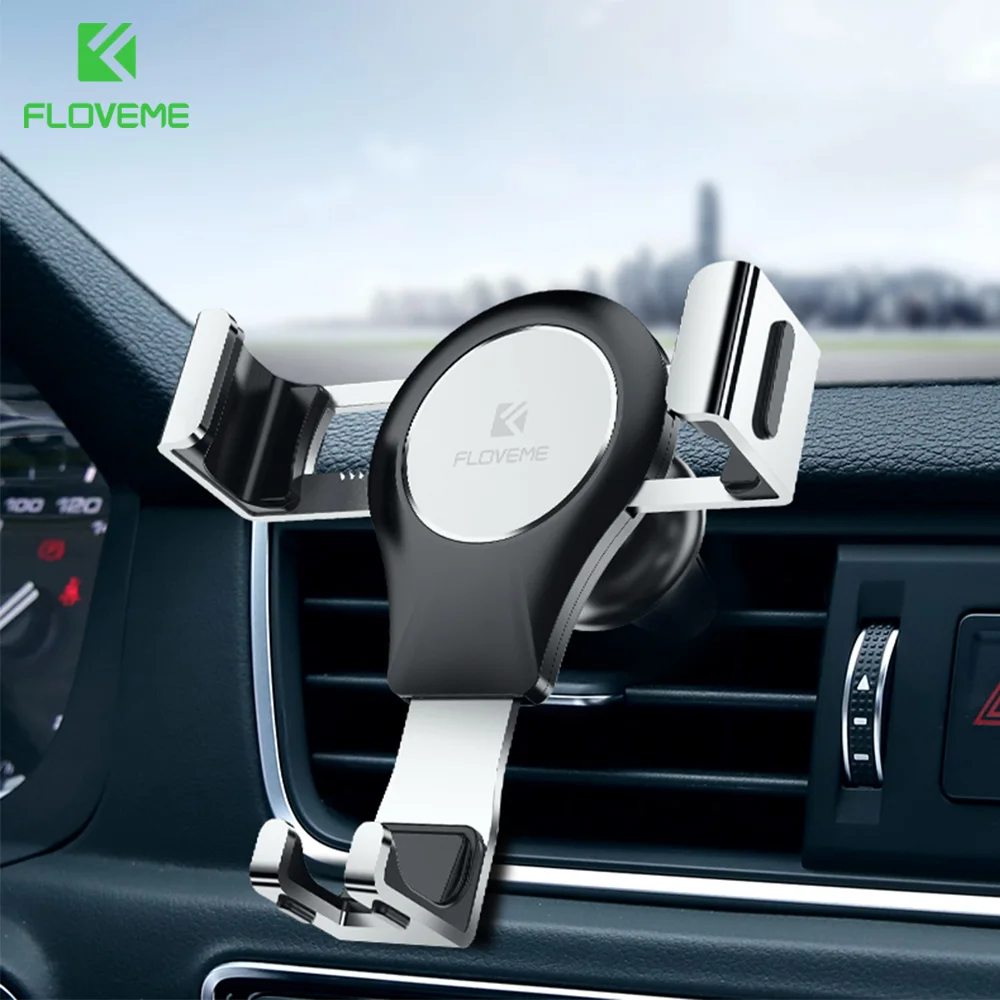 

FLOVEME Gravity Car Phone Holder for Huawei P30 Car Holder Mobile Phone Holder Stand Support for iPhone X XS XR Telefon Tutucu