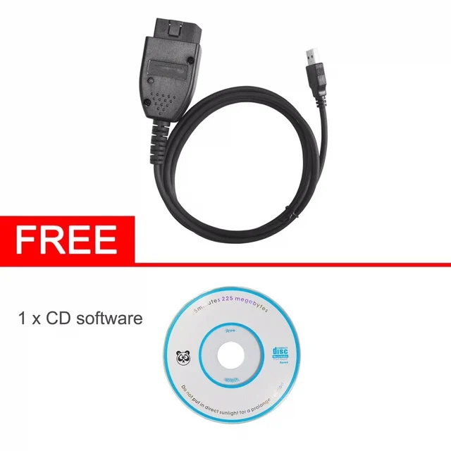 

Professional 17.1.3 and 17.1 HEX+CAN USB Interface Car Auto Fault Diagnosis Wire (German/English)