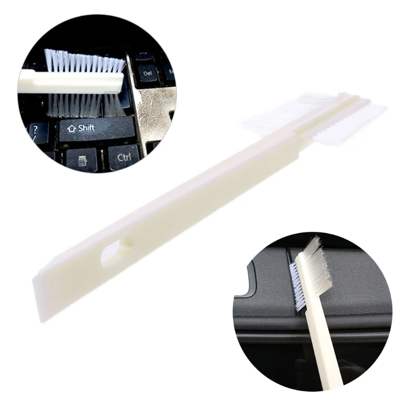 

Double Headed Groove Brush for Automobile Engine Door Window Gap Cleaning Tool JUL-24A