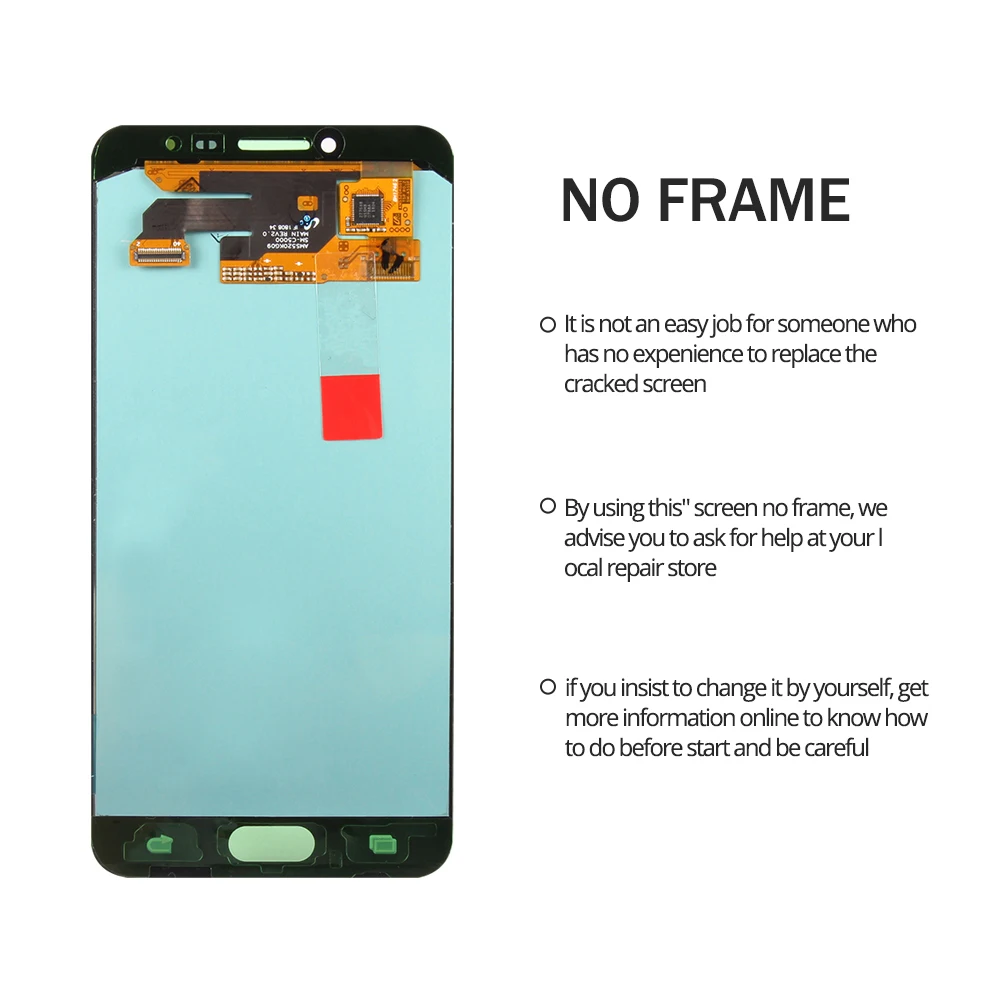 5,2 ''Супер AMOLED C5 дисплей для SAMSUNG Galaxy C5 жк-дисплей C5000 ЖК сенсорный экран дигитайзер замена