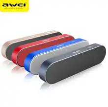Awei Y220 Bluethooth Speaker Mp3 Sound Bar Muziek Mini Draadloze Draagbare Luidsprekers Voor Telefoon PC Hoparlor Box Speler Voo колонка awei y220 gold