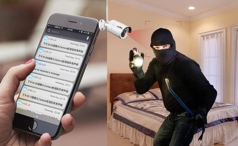 security camera system wireless hd
