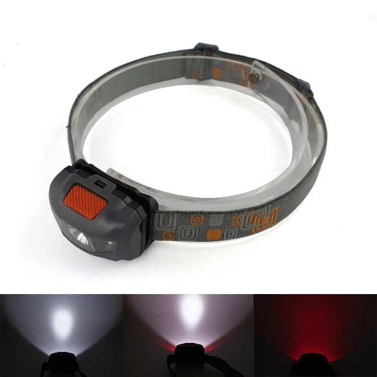 

Mini Headlamp 4 Modes Portable AAA Headlight Head Flashlight Torch Lamp Light Hiking Camping Light for Fishing Riding Cycling