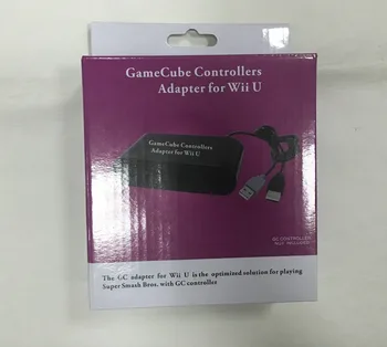 

2in1 usb GC gamecube controller adapter converter for wiiu console pc ns switch to play super smashbros