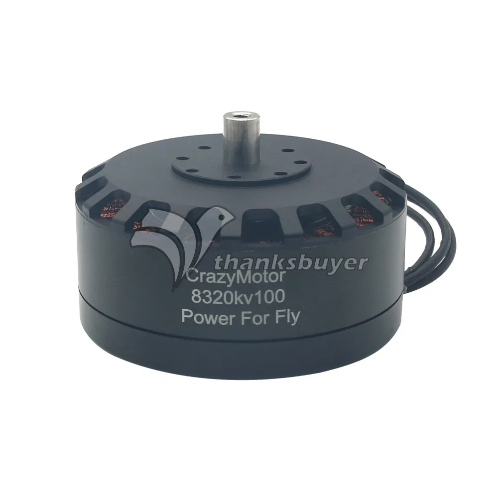 CrazyMotor 8320 Brushless Motor 100KV for Plant Protection Drone Quadcopter CrazyMotor 8320 Brushless Motor 100KV for Plant Protection Drone Quadcopter