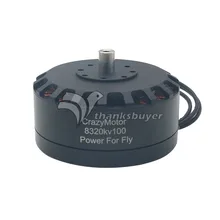 CrazyMotor 8320 Brushless Motor 100KV for Plant Protection font b Drone b font Quadcopter