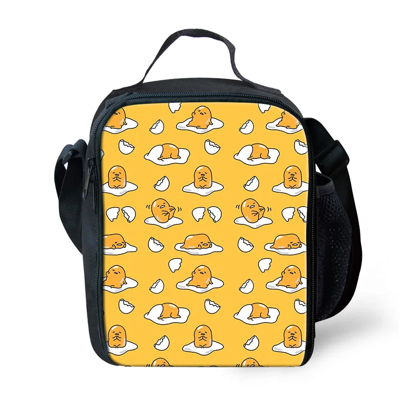 ThiKin мультфильм милый Gudetama сумка для еды на пикник дорожные сумки для хранения модные сумки для обедов для женщин девочек дамы дети - Цвет: As pictures