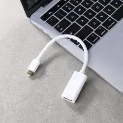 Новый Mini DisplayPort DP Thunderbolt до 4 к 30 Гц HDMI Женский конвертер Кабель-адаптер HDTV мониторы