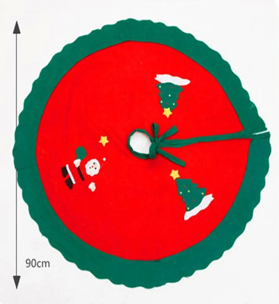 1 шт. 80 см Подставка под рождественскую ёлку красная Рождественская елка украшения