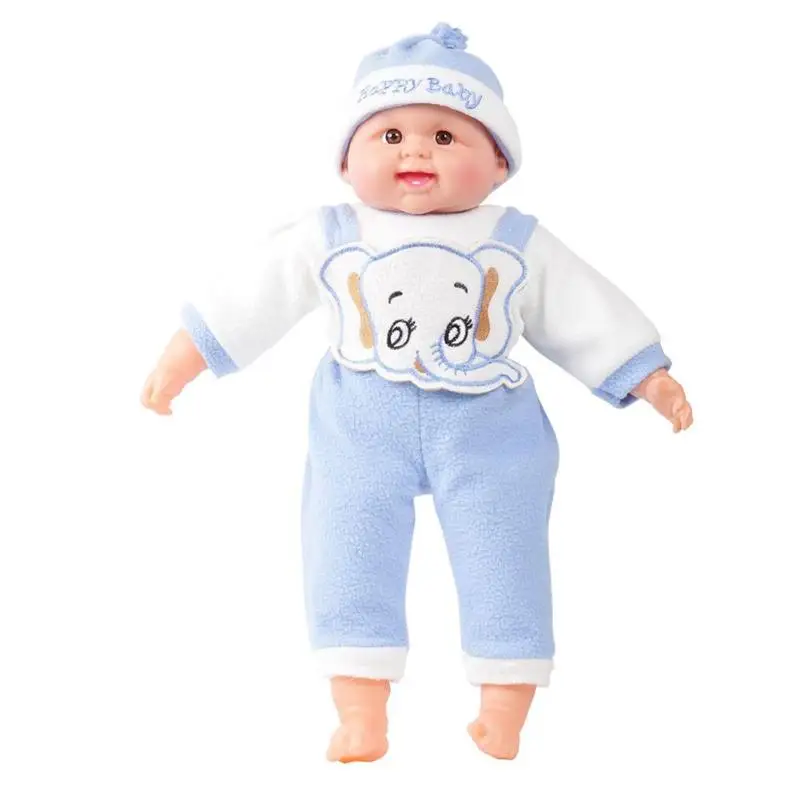 41/50 см виниловые Reborn Baby Doll для новорожденных Детские моделирования куклы Мягкие Детские Детский сад реалистичные Playmate модель игрушка с одеждой