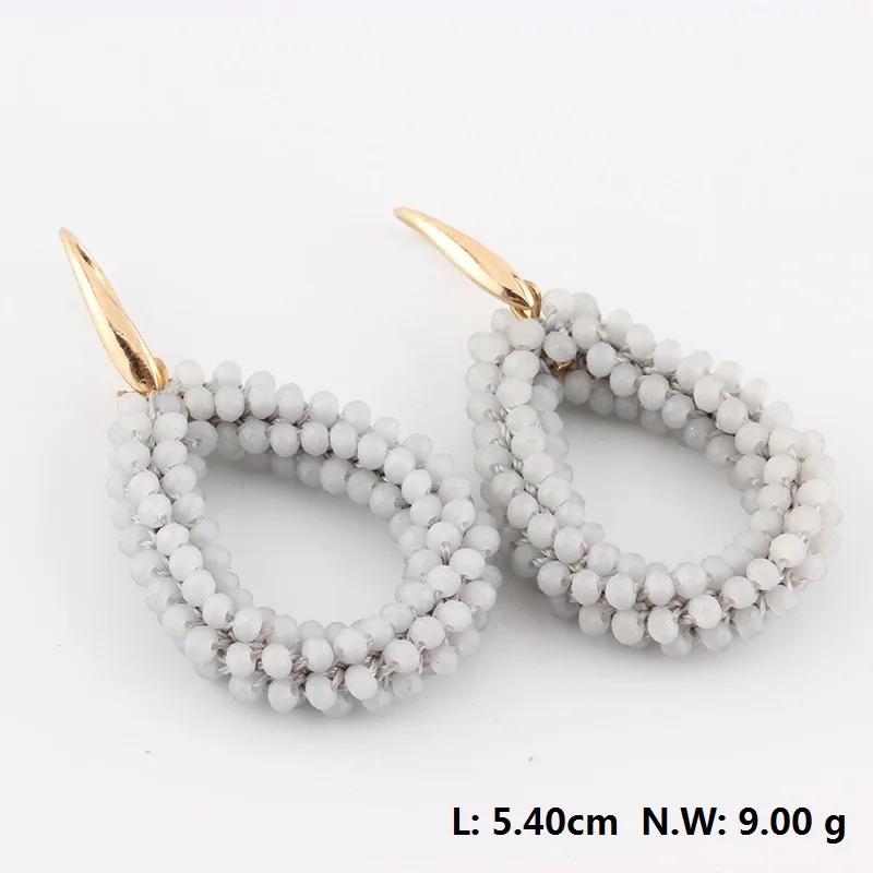 Earrings for woman Matte Grey